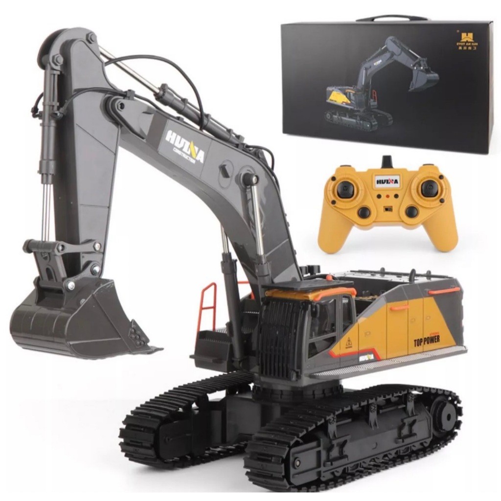 รถแม็คโครบังคับ 1:14 22 Channel 2.4Ghz Rc  HUINA 1592