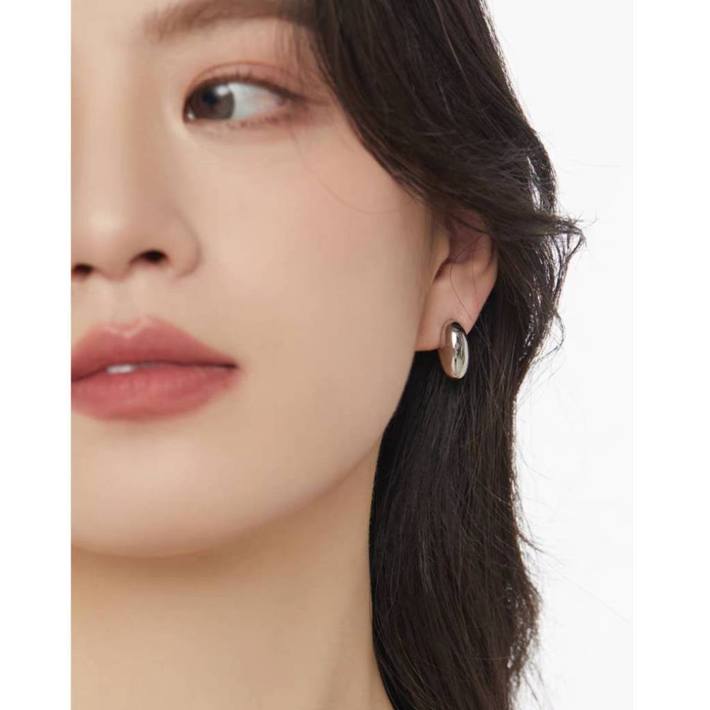 ✨LULU✨  Merri 925 needle (ML-063) ต่างหู ก้านเงิน(S925)