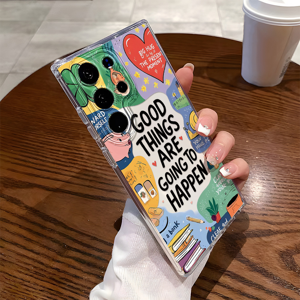 เคสโทรศัพท์กันกระแทกแบบใส For Samsung A57 A56 A07 A17 A37 A05S A55 A26 A06 A36 A50 A35 A72 A22 A73 A15 A25 S25 S26 Ultra - รูปที่ 3