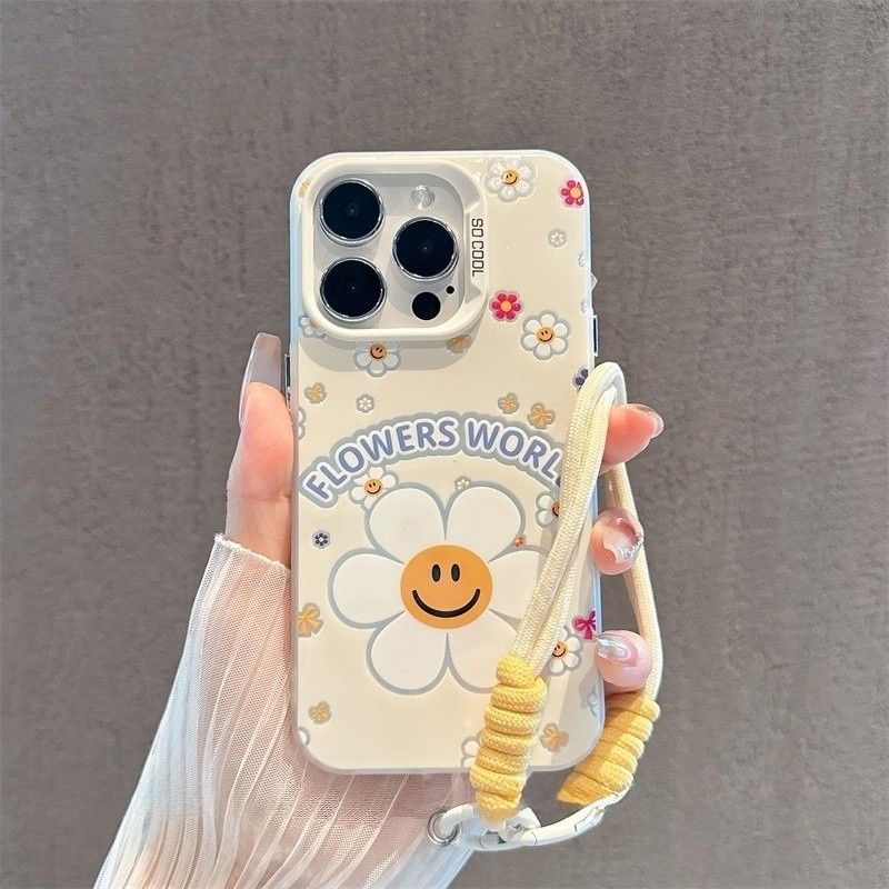ดอกไม้สวยงาม เคสคุณภาพสูง เรืองแสง For IPhone 11 12 17 16 15 14 13 Pro max XR XS 7 8 16 plus เคส การป้องกัน ที่อ่อนนุ่ม – โปรปัง