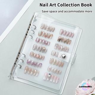 LontimeMio] เพ้นท์เล็บชิ้นสมุดเก็บความจุขนาดใหญ่นิทรรศการอัล…