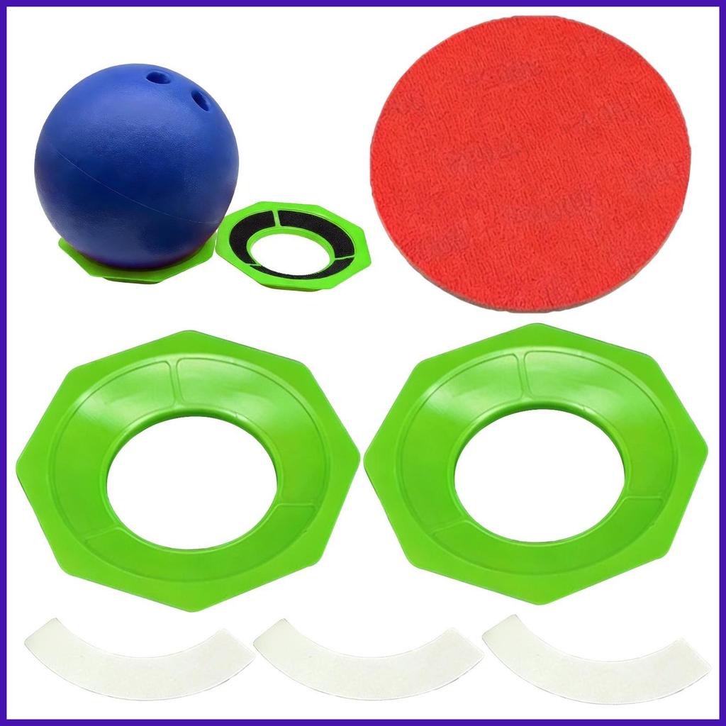 Bowling Ball Sanding Holder Ergonomic Grip Surfaces อุปกรณ์บํารุงรักษา Bowling Ball Sander Pad สําหร
