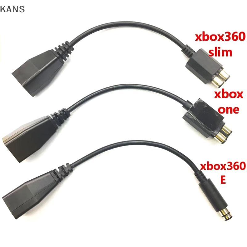 Kans 1PC DIY อุปกรณ์เสริมสําหรับ Microsoft Xbox 360 ถึง Xbox Slim/One/E AC Power Adapter Cable Conve