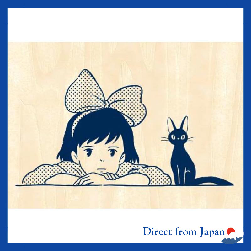 Beverly Stamp - Ghibli Kiki’s Delivery Service Masten no Aibou Kiki and Jiji TSW-148