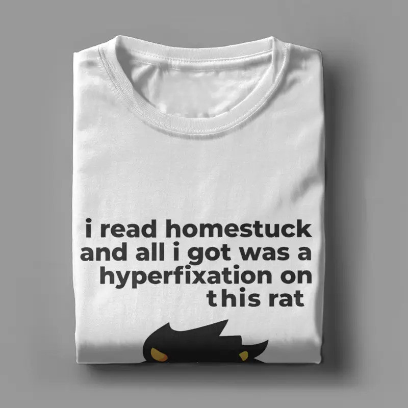 เสื้อยืดลำลอง Homestucks Karkat Vantas สำหรับผู้ชาย คอกลม ผ้าฝ้ายแท้ แขนสั้น เหมาะเป็นของขวัญ