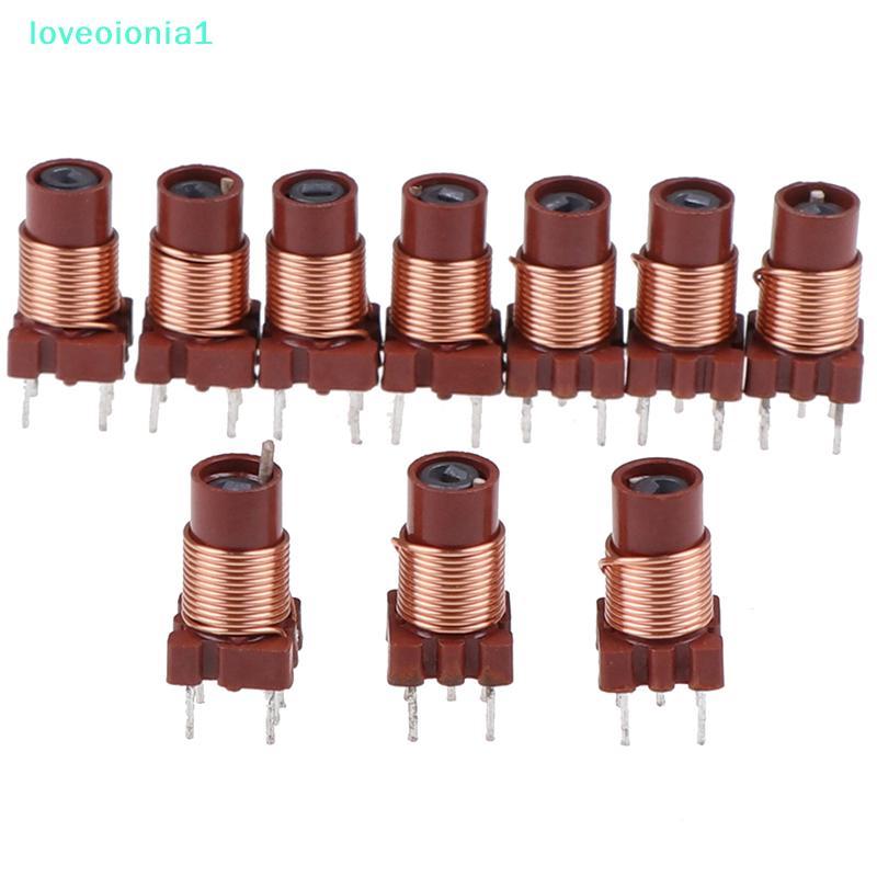 loveoionia1 10pcs 12T 0.6uh-1.7uh ปรับสูงความถี่ Ferrite Core Inductor IA