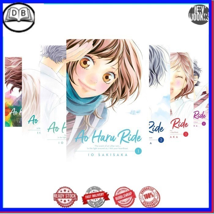 Manga Ao Haru Ride (ซีรีส์ 13 เล่ม) โดย Io Sakisaka