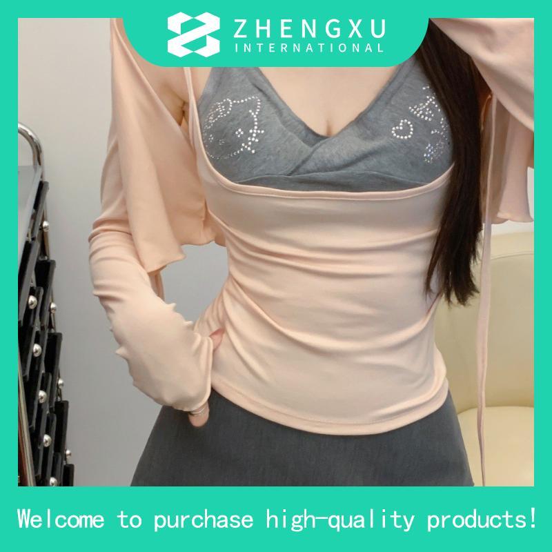 พร้อมส่ง 🌺 Subdued | V-Neck Beaded Lace Csole (m Fit)