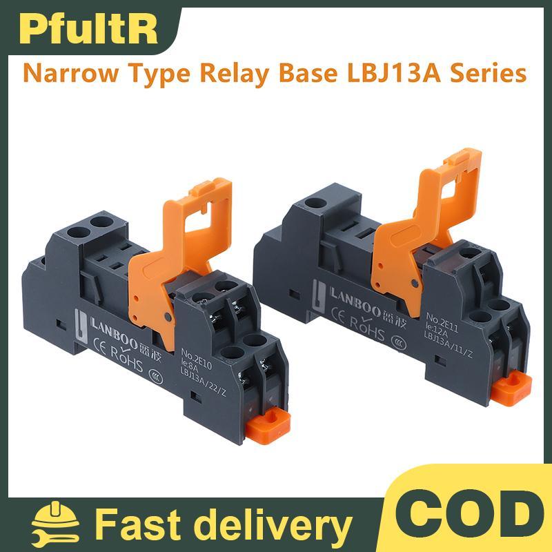 Null N ประเภทรีเลย์ฐาน LBJ13A Series Precision Manufacturing 5Pin 8Pin 2NO2NC สําหรับ DC12 V/24 V/48