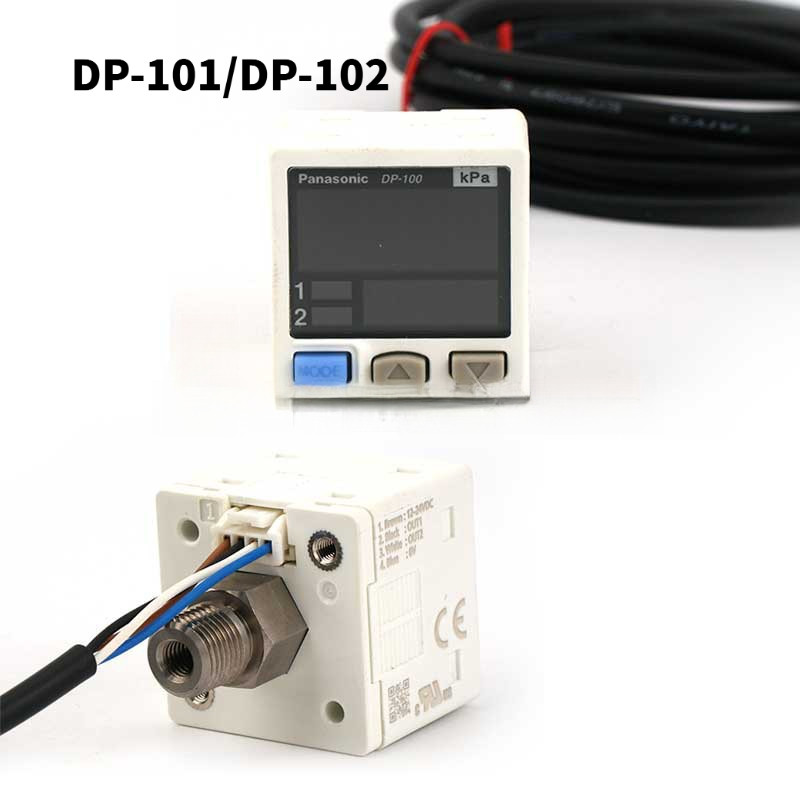 เซ็นเซอร์วัดแรงดันดิจิตอล Panasonic DP-101Z (NPN) / DP-101Z พร้อมหน้าจอคู่ แท้ สต็อกใหม่