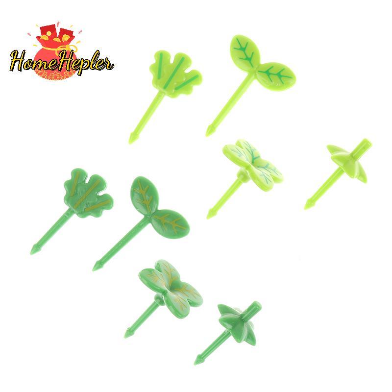 HomeHerfinger 8pcs ผลไม้ Vork Torndenstoker สลัดขนาดเล็ก Vork Mini เค้ก Pis สําหรับเด็กใหม่