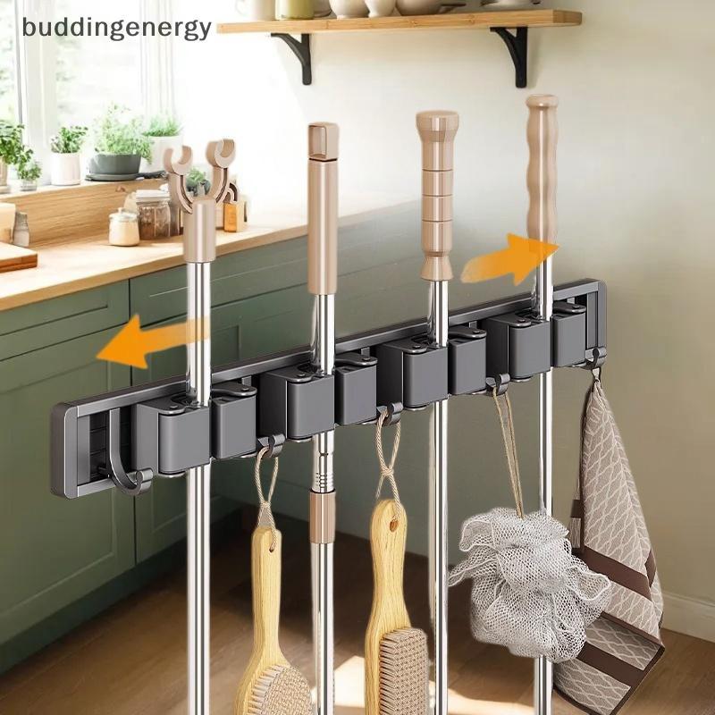 {BUDDI} Mop Broom Holder Mop Hook Wall Mount Heavy Duty Broom Garden Tool Hanging Organizer Mop Hang