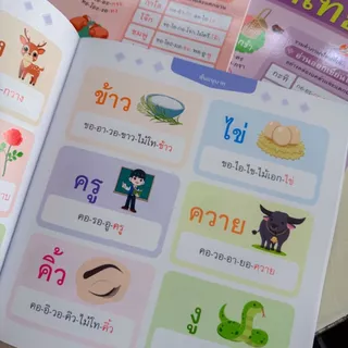 หนังสือแบบฝึกอ่าน หนังสือคำพื้นฐานภาษาไทย อนุบาล-ป.๓ (เลือกเล่มได้)
