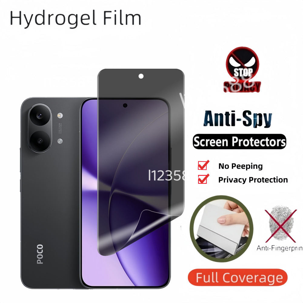 สําหรับ PocoX8 Pro 5G 2026 ความเป็นส่วนตัว Anti Spy ด้านหน้าสําหรับ Xiaomi Poco X8 Pro Max 2026 Poco