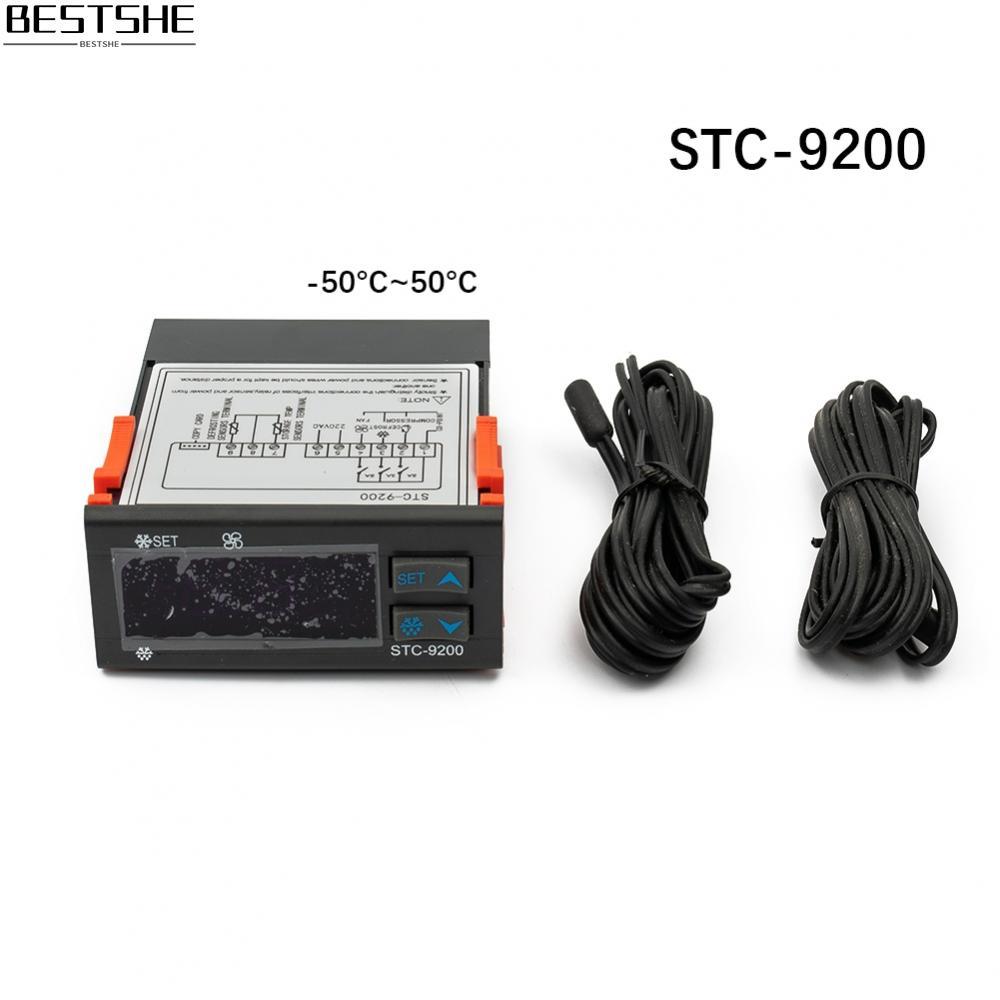 เครื่องควบคุมอุณหภูมิแบบดิจิตอล AC 220V ขั้นสูง STC9200 พร้อมฟังก์ชั่นละลายน้ําแข็ง