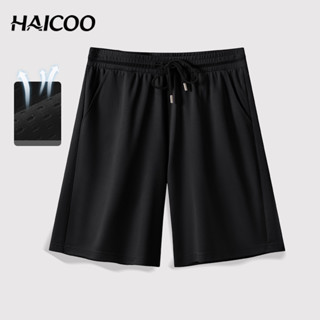 HAICOO กางเกงขาสั้น ผู้ชาย กางเกงกีฬา ออกกำลังกาย ผ้าเย็น แห…