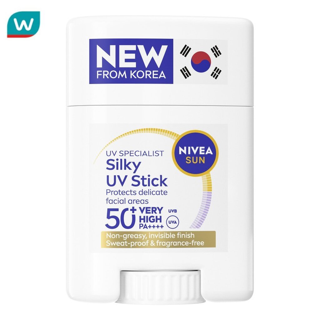 Nivea นีเวีย ซัน เซนส์ซิทีฟ ยูวี สติ๊ก เอสพีเอฟ50+ พีเอ++++ 15 กรัม
