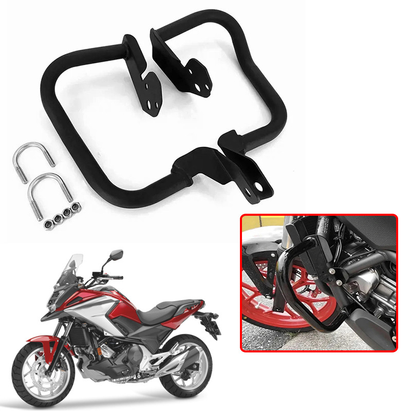 HZ NC750X NC700X รถจักรยานยนต์เครื่องยนต์ทางหลวง CRASH Bar กรอบป้องกันกันชน NC 750X Fit สําหรับ Hond