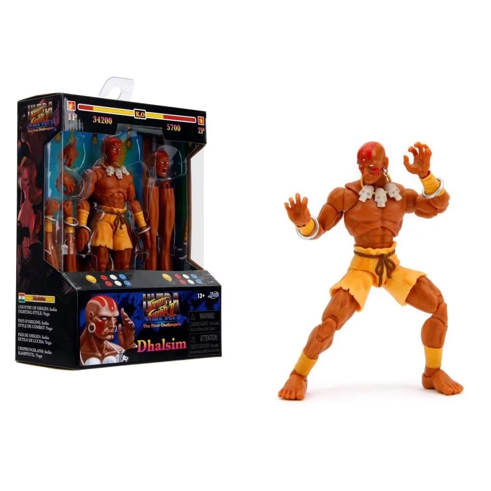 Jada Toys 1/12 Street Fighter 2 Gibbon Dalcyon Action Figure