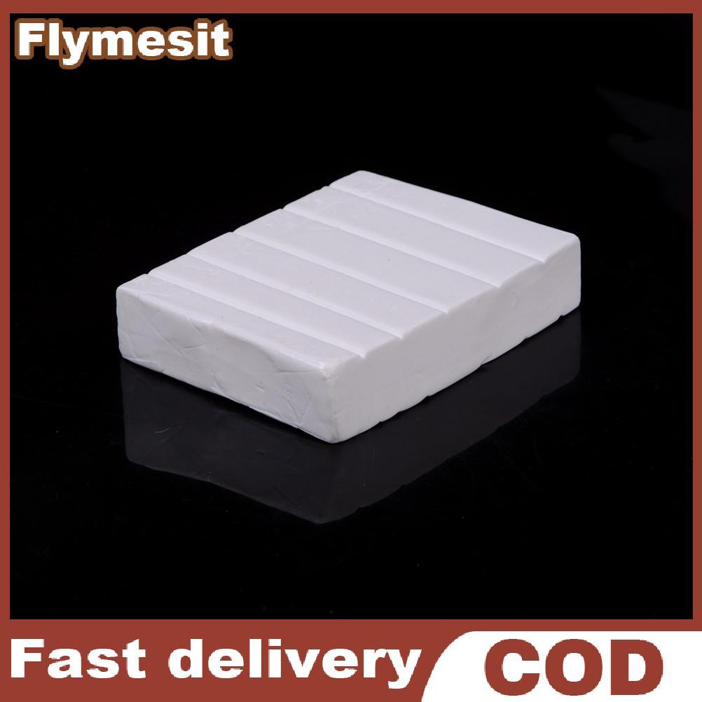 Flymesit เตาอบ-อบ Clay Fimo Polymer Clay Figuline 250g/paet สีขาวสี Soft Cay Modeling EN