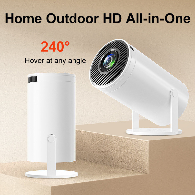 โปรเจคเตอร์ HY300 โปรเจคเตอร์แบบพกพาในครัวเรือน 720P H713 มินิโปรเจคเตอร์ HD 4K