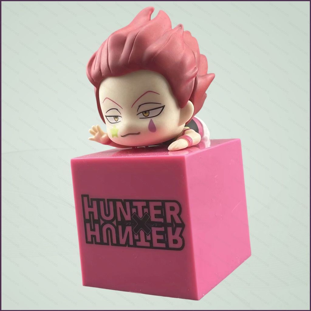 SC HUNTER HUNTER Hisoka น่ารัก Chibi Action Figure เครื่องประดับ Hikkake