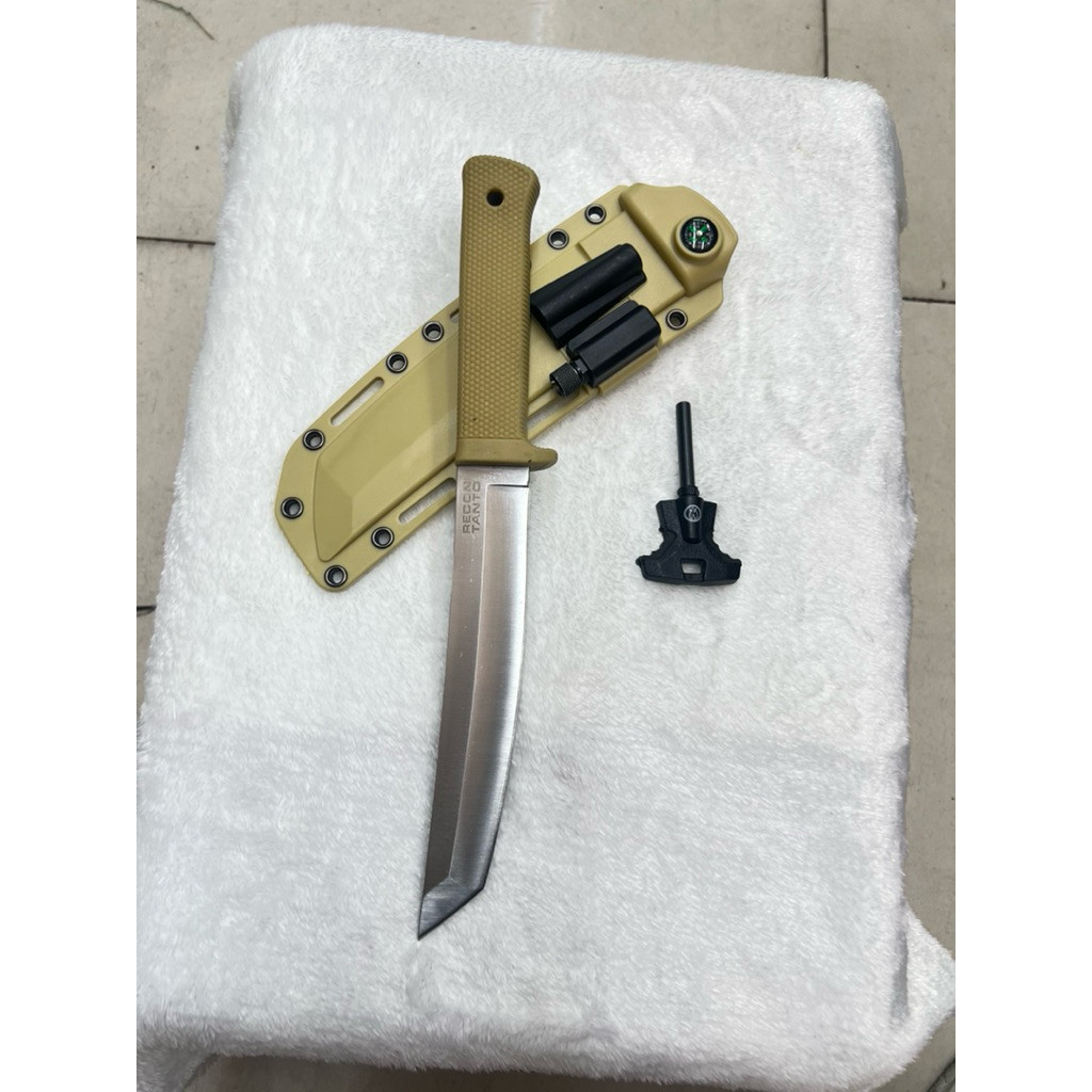 มีดเดีนป่ามีด RECON TANTOอุปกรณ์เดีนป่าแค้มปริ้งและทำครัว