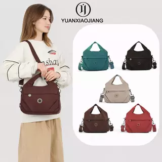 YUANXIAOJIANG กระเป๋าสะพายเฉียง รุ่นใหม่ ดีไซน์มัลติฟังก์ชัน ผ้าไนลอนกันน้ำ ถือได้สะพายไหล่ได้ แฟชั่นทันสมัย