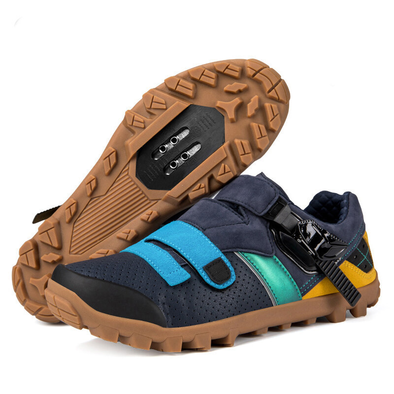 TB169 XC/Trail Mens MTB รองเท้าสวมใส่รองเท้าขี่จักรยาน Mountain Gravel Road Cycle รองเท้าผ้าใบสําหรั