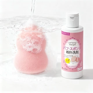 พร้อมส่ง🚚น้ำยาล้างพัฟ แปรง แต่งหน้า 80ml น้ำยาล้างอุปกรณ์แต่งหน้า รุ่นเดียวกับแบรนด์ดังญี่ปุ่น