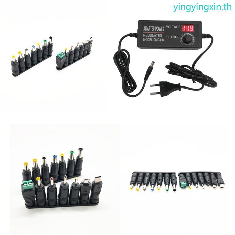 YIN Universal Powers อะแดปเตอร์ในครัวเรือน Electronics Powers Supply เปลี่ยน 14Tips 5 5x2 5 มม.4 0x1