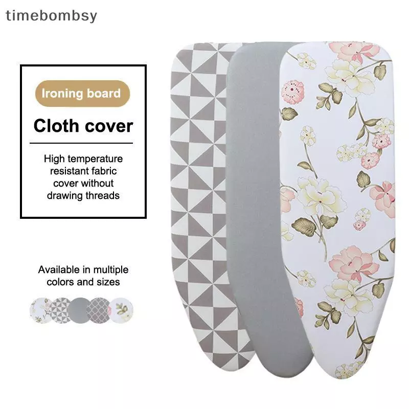 (time) ผ้าฝ้ายที่รองรีด 90Cmx30 ซม.ผ้าห่ม Pad Thi Padding ต้านทาน Scorching ที่รองรีดเบาะฝาครอบเครื่องมือทําความสะอาด (TH)