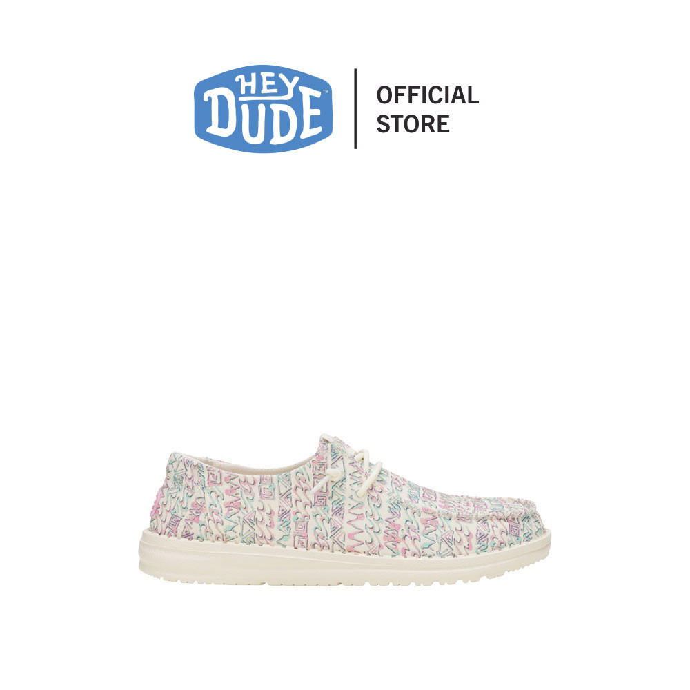 HEYDUDE รองเท้าลำลองผู้หญิง WENDY BILLABONG2 รุ่น HD 43883-4UZ - BLUE/PINK/MULTI