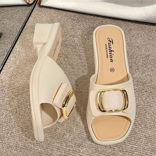 icy.sport รองเท้ามาใหม่ เวอร์ชั่นเกาหลี ใส่แล้วดูขาเรียว แต่งด้วยหัวเข็ดขัดเพิ่มความเก๋ไก๋ พร้อมส่ง X223
