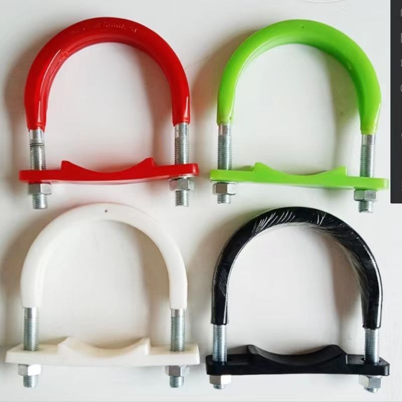 ท่อปั๊ม U-Shaped Buckle Tube Clamp U-Shaped Clamp Fixed ท่อ Clamp Hoop U-Shaped Arc U-Shaped Clamp