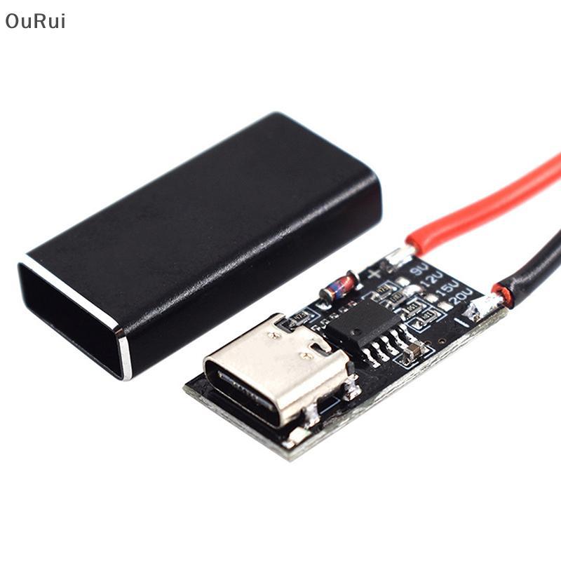 [B&C] PD/QC Decoy Board Fast Charge USB Boost Module Type-C 9V 12V 15V 20V Fast Charge Trigger Polli