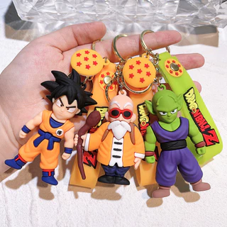 กุญแจ Dragon Ball ตัวละครคลาสสิก (Son Goku, Vegeta, Krillin) | PVC ของขวัญเด็ก ของสะสม กระเป๋า/กุญแจรถ​