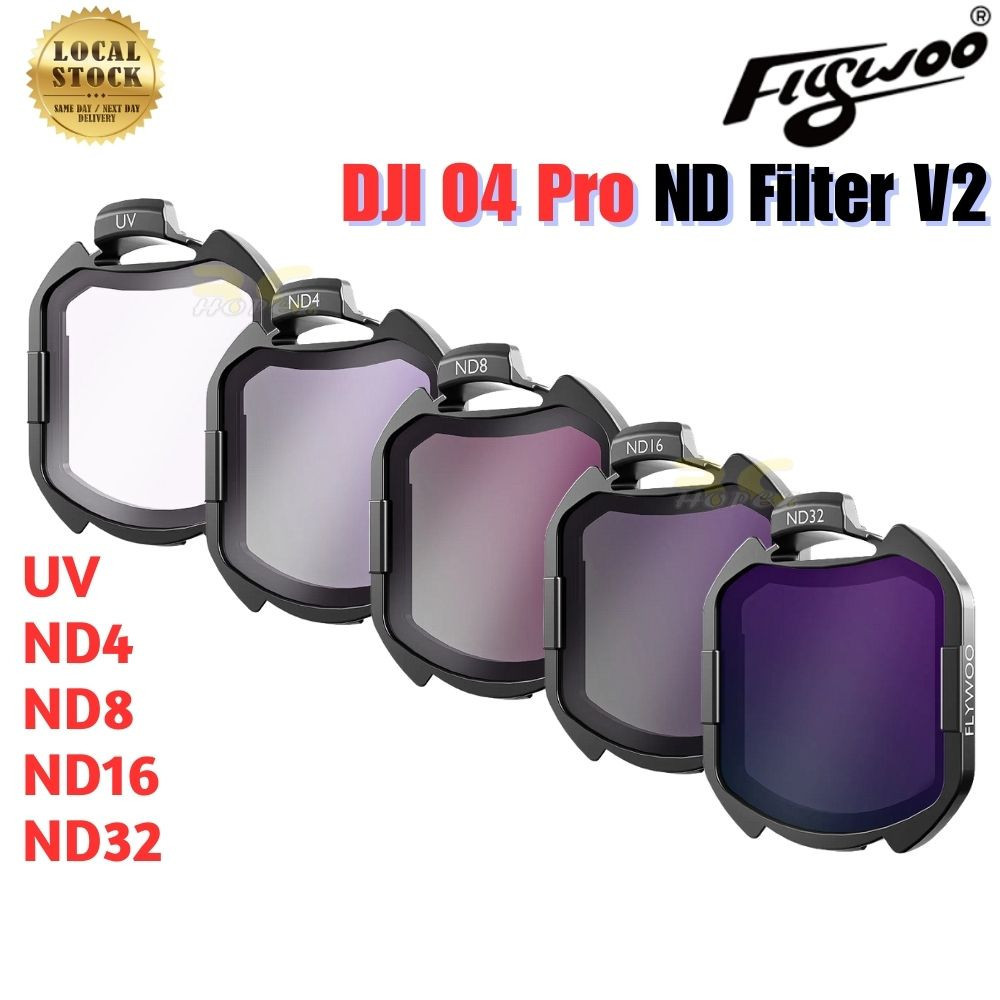 Flywoo DJI O4 Pro UV ND ตัวกรอง V2 ND4 ND8 ND16 ND32 ใช้งานร่วมกับ O4 Pro FPV Drones FW4230