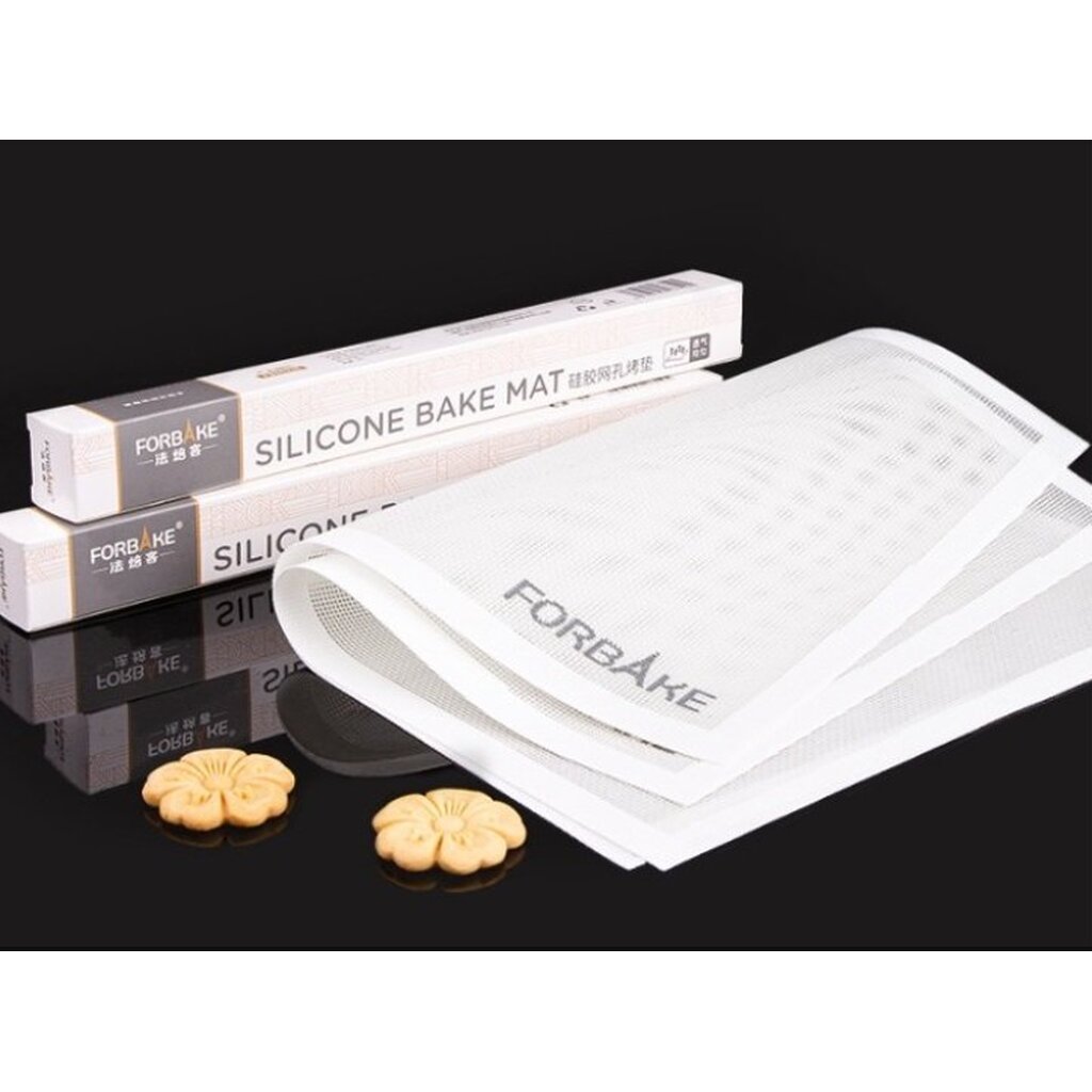 Forbake Perforated Silicone Baking Mat 30 x40 cm. แผ่นรองอบซิลิโคนมีรู (12-9140)