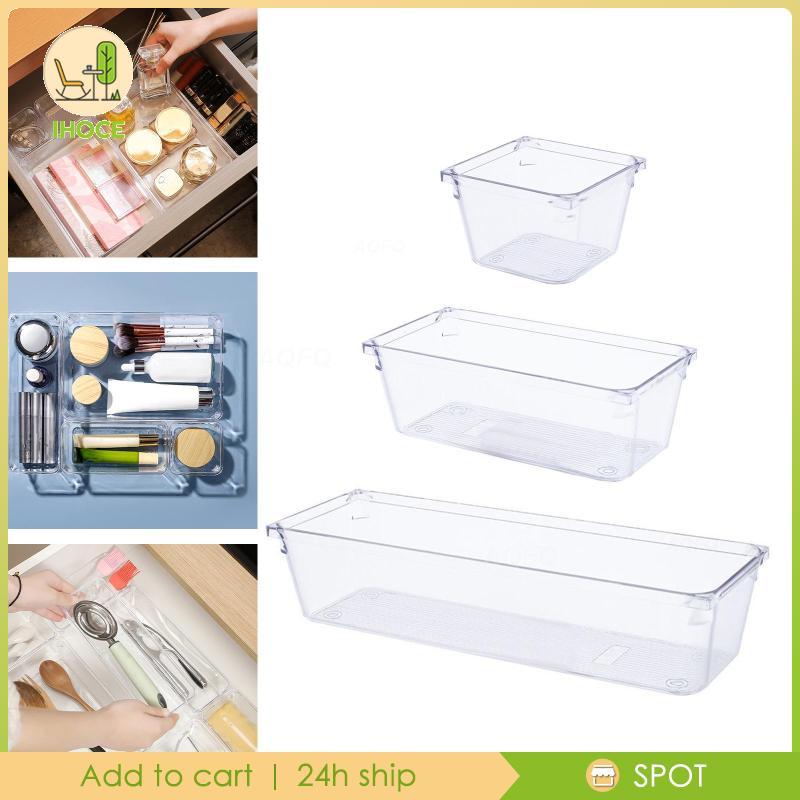 [Ihoce] ลิ้นชัก Organizer Desktop Desk Drawer Vanity Drawer Organizer ถาด Divider