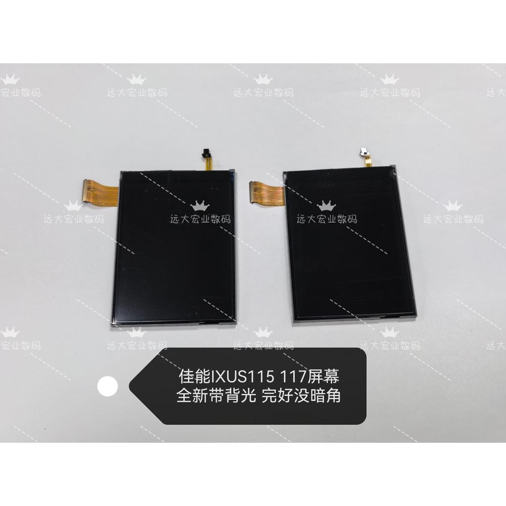 เหมาะสําหรับ Canon IXUS115HS IXUS117HS หน้าจอกล้องจอแสดงผลยี่ห้อใหม่พร้อม Backlight ไม่มี Vignetting