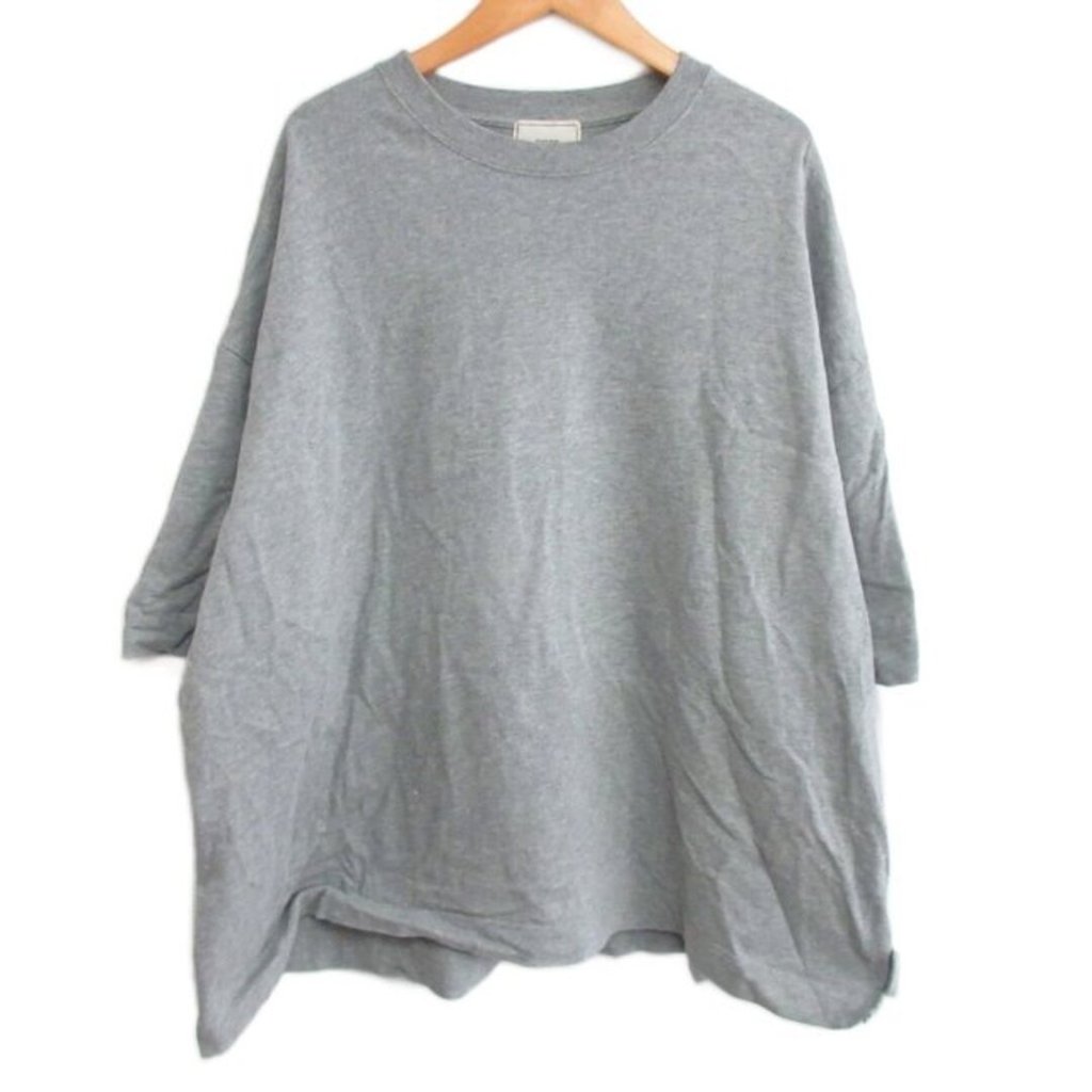 EVCON 1LDK Tshirt Shirt gray Short sleeves Direct from Japan Secondhand