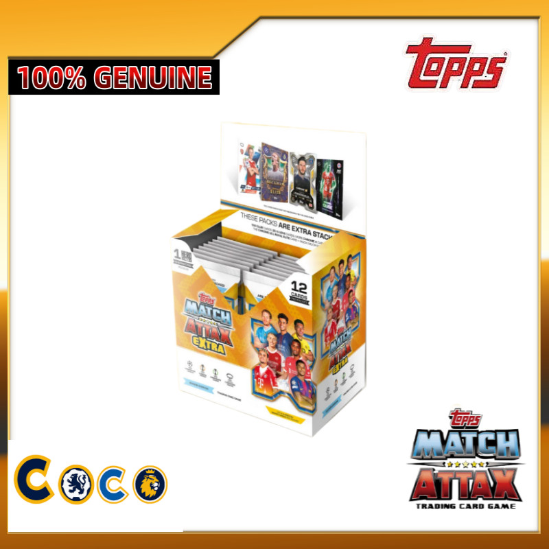 25-26 TOPPS Match Attax EXTRA Champions League MA Football Star Card Box Card U Card Reward