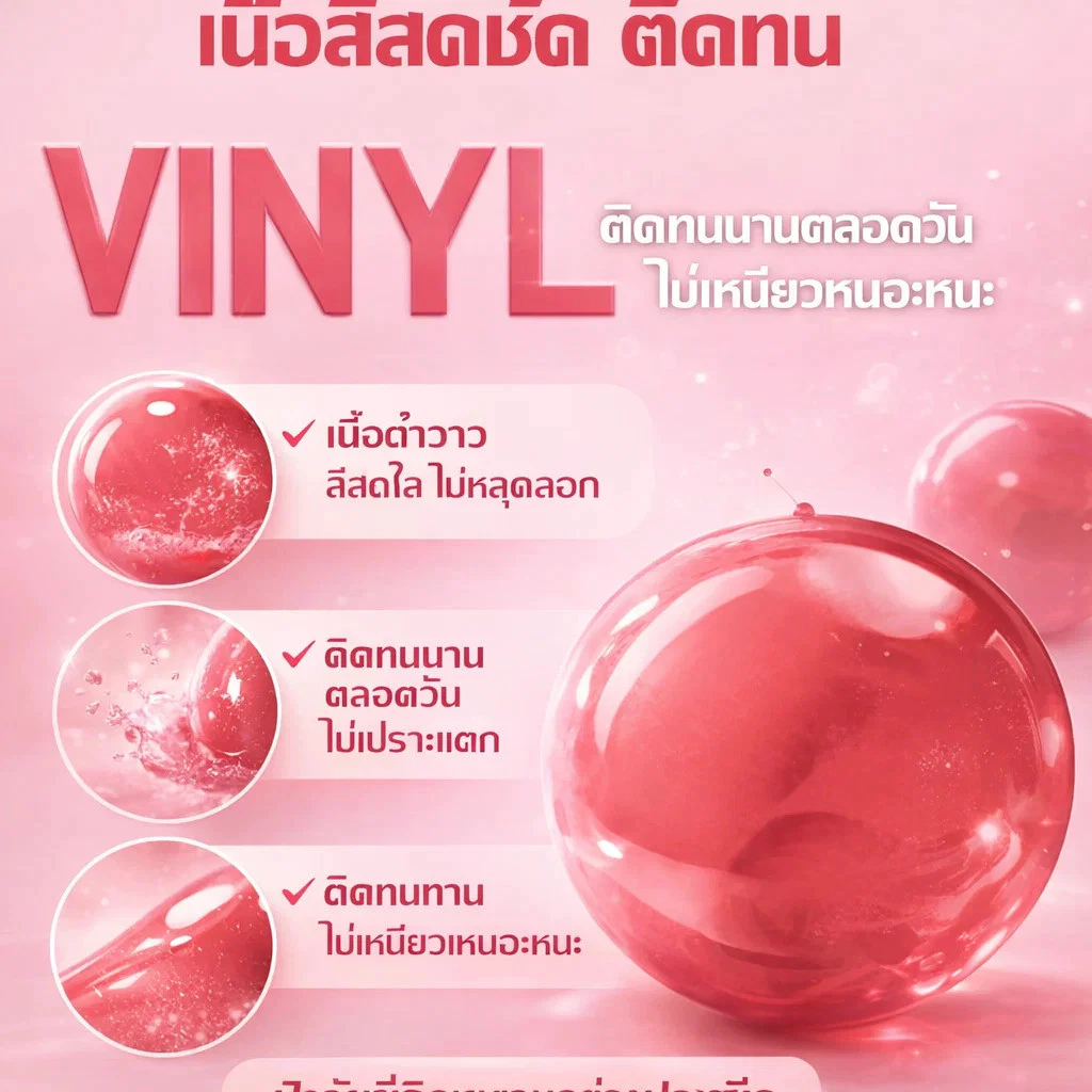 【ชุ่มชื้นและสดใส】ลิปกลอสให้ความชุ่มชื้นให้ริมฝีปากอวบอิ่ม สีเด่นชัด สร้างความสดชื่น สิบสองสี ดูดีเป็นธรรมชาติ ลิปทิ้นท์ thumbnail 7