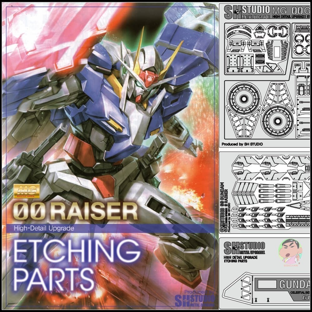SH STUDIO MG 1/100 00 Raiser 00 High Detail Upgrade Etching Parts