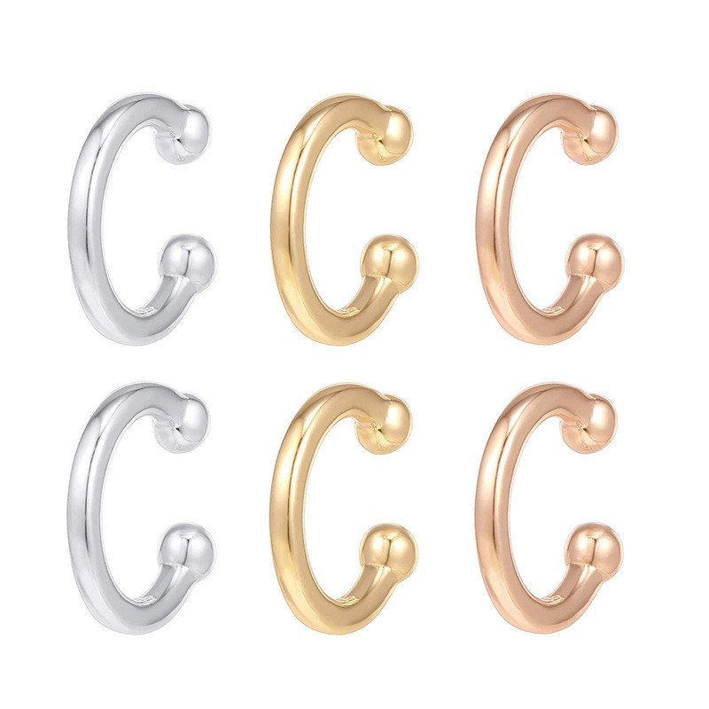 ต่างหู.Double-Bone.s925.พร้อมลูกปัดฟรี