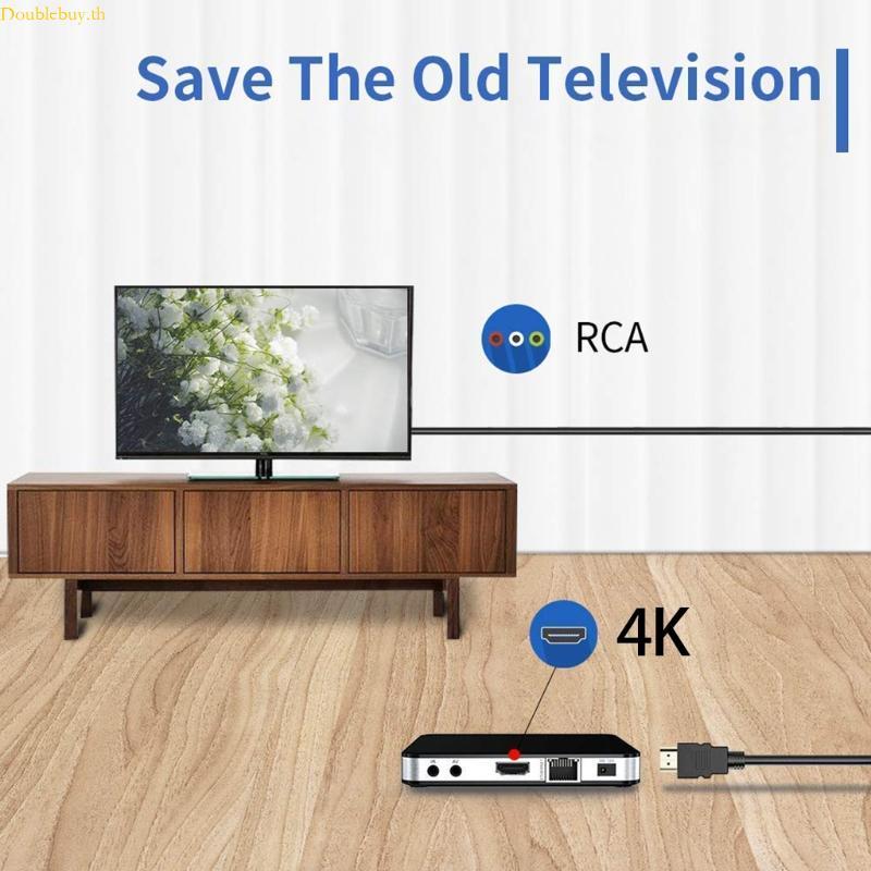 Doublebuy to RCA Cable 1080P 1m 3 3ft Male to 3-RCA Video AV Cable Connector Transmitter for TV HDTV