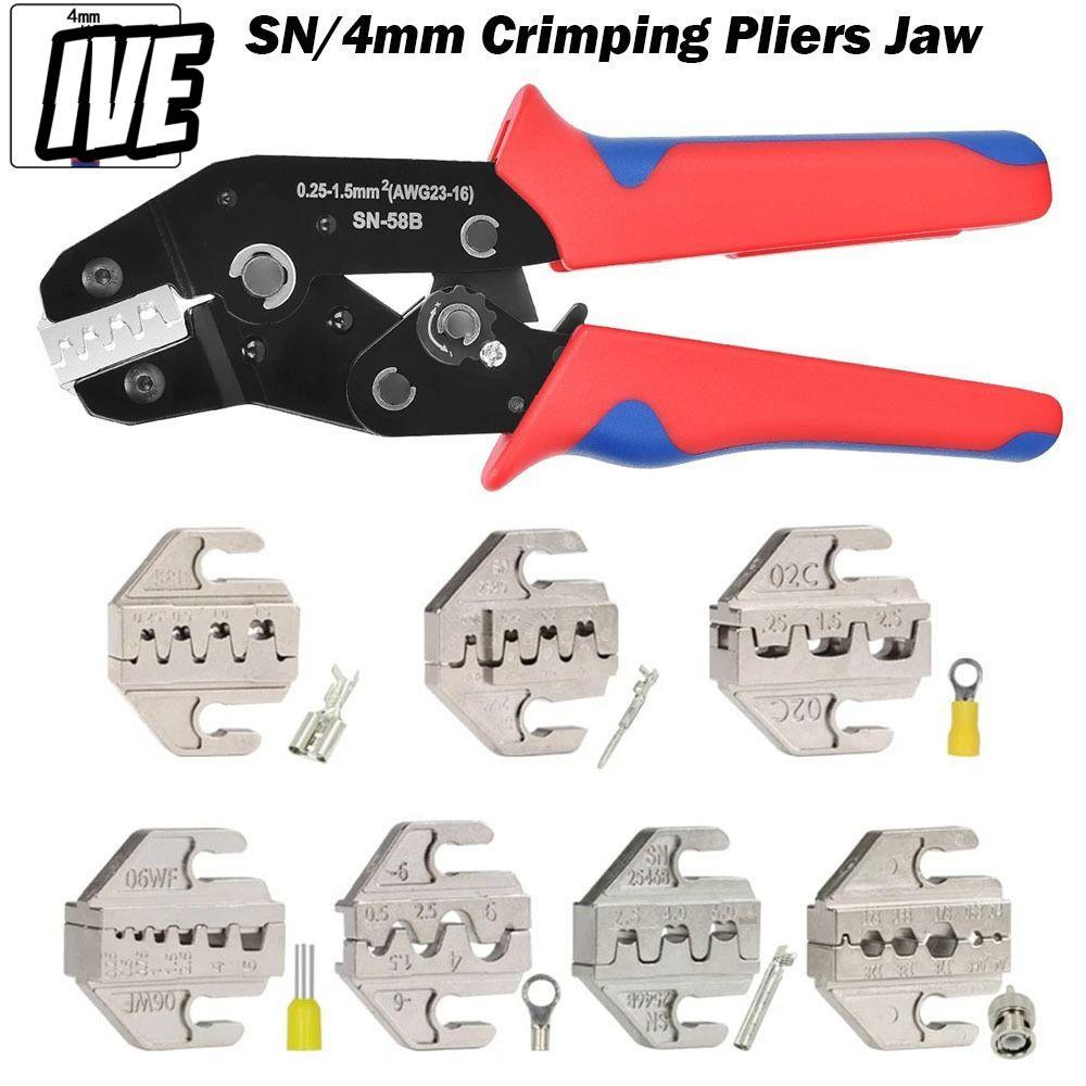 IIVEYOUNG SN CRIMPING คีม Jaw, 06WF 2549 03H Alloy CRIMPING คีมขากรรไกร, SN-2546B 02C 48B 58B กว้าง 