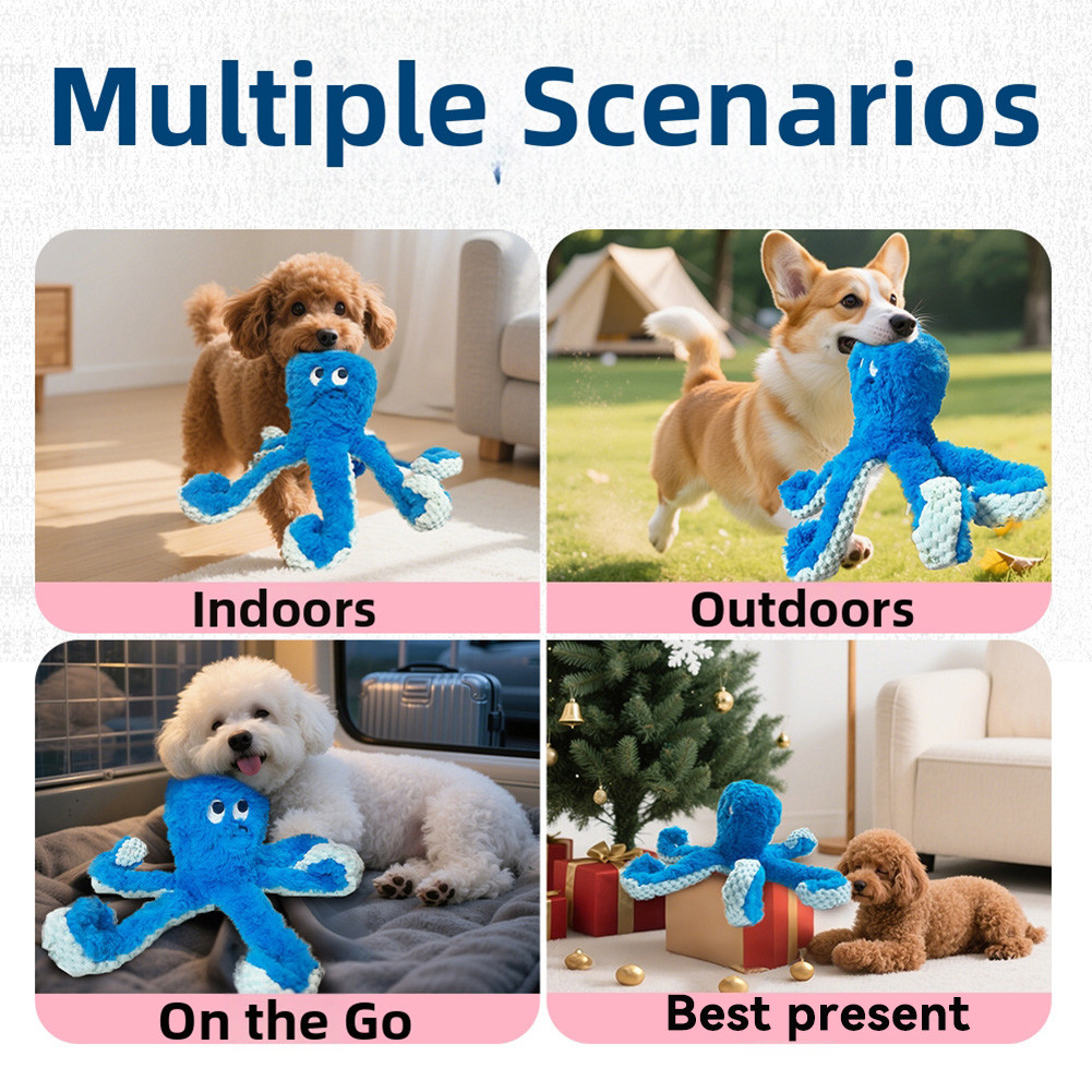 Sniffing Toys Octopus Hidde-Food ของเล่นสุนัขเพื่อการศึกษา Pet Supply