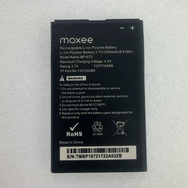 Moxee BP1672 Mifi Hotspot K779HSDL แบตเตอรี่เราเตอร์ 2300mAh